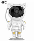Creative Astronaut Galaxy Starry Sky Projector Nightlight USB Atmospher Bedroom Table Lamp My Store