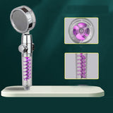 Internet Celebrity Small Waist Supercharged Shower Head Twin-turbo Pressurized Propeller Multifunctional Fan Shower Shower Head My Store