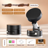 Foldable Magnetic Vacuum Car Phone Holder