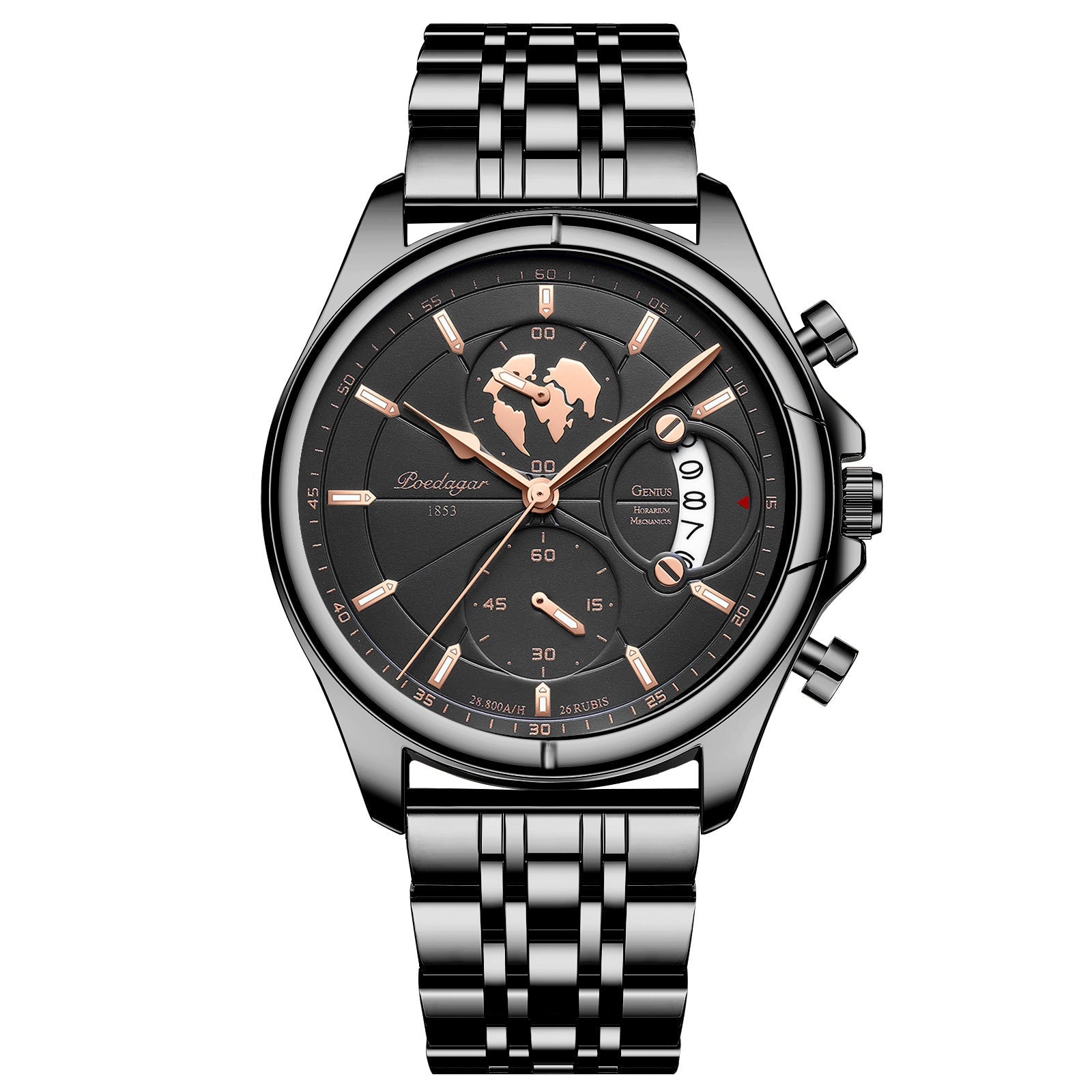 Multifunctional Luminous Men's Waterproof Quartz Watch My Store