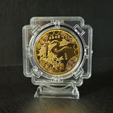 Snake Year Commemorative Medal Color Gold Plated Silver Plated My Store