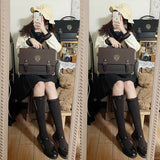 Uniform College Style One-shoulder Crossbody Portable Uniform Bag My Store
